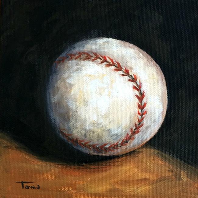 Art: Baseball VI by Artist Torrie Smiley