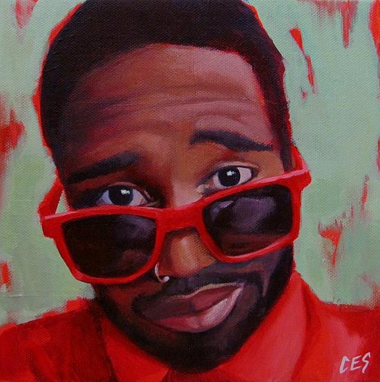Art: The Entertainer by Artist Christine E. S. Code ~CES~