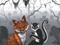 Art: The Fox and the Monkey by Artist Jasmine Ann Becket-Griffith