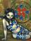 Art: Blue Ribbon Fairy by Artist Jasmine Ann Becket-Griffith