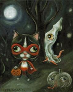 Detail Image for art Halloween in Wibbley Detail Image for art Halloween in Wibbley