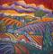 Art: Sheep and Lavender by Artist Virginia Kilpatrick