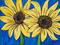 Art: Sunflower Twins by Artist Melanie Douthit