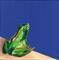 Art: Taking The Leap (Sold) by Artist Kimberly Vanlandingham