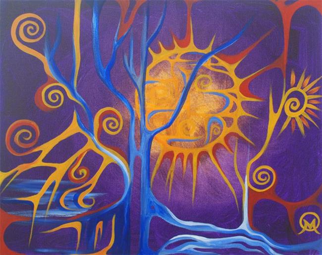 Art: Midnight Sun by Artist Michelle  Oravitz