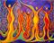 Art: The Gathering by Artist Michelle  Oravitz