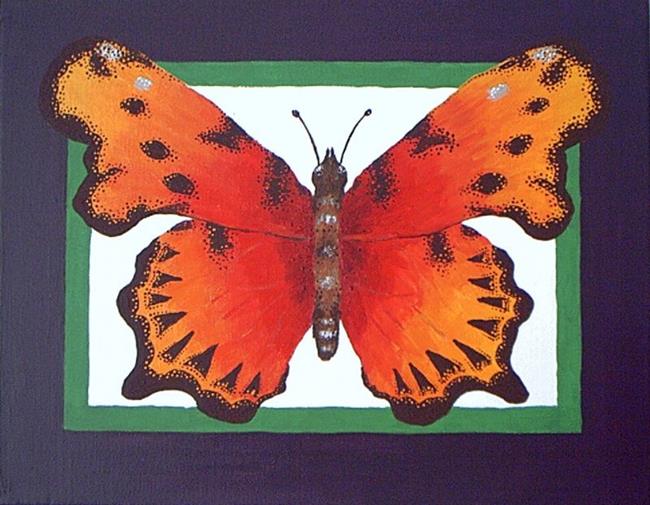 Art: Butterfly #1 (Private Collection) by Artist Kimberly Vanlandingham