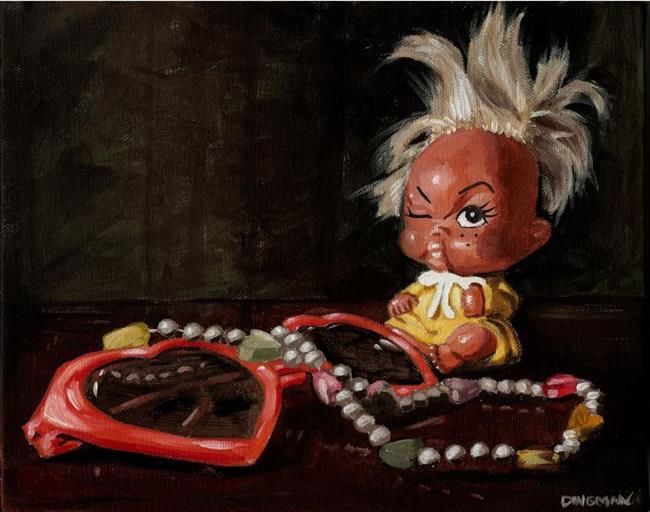 Art: Remnants of Childhood II: Hearts by Artist Aimee L. Dingman