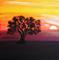 Art: Silhouette by Artist Judith D. Porto