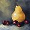 Art: Pear with Grapes by Artist Torrie Smiley