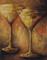 Art: Two Golden Martinis by Artist Torrie Smiley