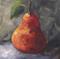 Art: Red Pear by Artist Torrie Smiley