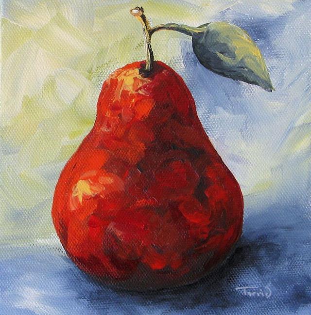 Art: Another Red Pear by Artist Torrie Smiley