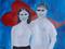 Art: Kevin & Michelle by Artist Kathleen A. Roberson