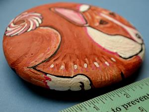 Detail Image for art Pink Basenji