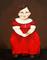 Art: Little Girl in Red by Artist paintedbyevie