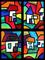 Art: Houses by Artist Amanda Hone