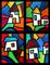 Art: Houses 2 by Artist Amanda Hone