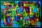 Art: Mardi Gras by Artist Amanda Hone