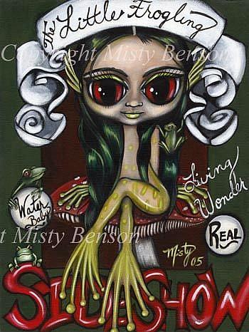 Art: Frogling by Artist Misty Monster