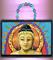 Art: Buddha Cigar Box Purse by Artist April