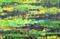 Art: Lime Green Brown Abstraction (s) by Artist Luba Lubin