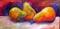 Art: Pears in Color by Artist Catherine Darling Hostetter