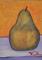 Art: A Single Pear by Artist Virginia Kilpatrick