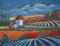 Art: Colorful Landscape by Artist Virginia Kilpatrick