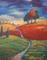 Art: Hillside Landscape by Artist Virginia Kilpatrick
