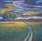 Art: Hill Road With Trees by Artist Virginia Kilpatrick