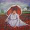 Art: Gathering Poppies by Artist Virginia Kilpatrick