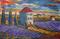 Art: Lavender Landscape by Artist Virginia Kilpatrick