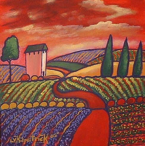 Art: Fertile Fields by Artist Virginia Kilpatrick
