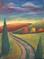 Art: Tuscan Road by Artist Virginia Kilpatrick