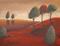 Art: Seven Trees Landscape by Artist Virginia Kilpatrick