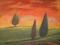 Art: Solemn Trees by Artist Virginia Kilpatrick