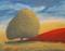 Art: Fat Tree  by Artist Virginia Kilpatrick