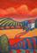 Art: Orange Sky Fauve  by Artist Virginia Kilpatrick