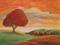 Art: Crimson Tree by Artist Virginia Kilpatrick