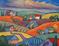 Art: Country Houses One by Artist Virginia Kilpatrick