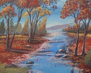 Detail Image for art Fall Creek Detail Image for art Fall Creek