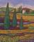 Art: Paysage Rouge De Pavot by Artist Virginia Kilpatrick