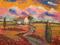 Art: Poppy Road by Artist Virginia Kilpatrick