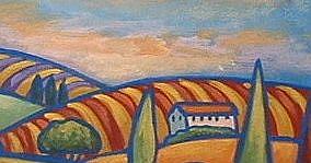 Detail Image for art Red Roof Fauve