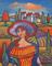 Art: Tuscan Wine Tasting by Artist Virginia Kilpatrick