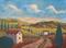 Art: Tuscan Country Houses by Artist Virginia Kilpatrick