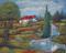 Art: Swan Villa by Artist Virginia Kilpatrick