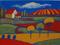 Art: Landscape With House by Artist Virginia Kilpatrick