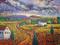 Art: Tuscan Poppy Way by Artist Virginia Kilpatrick
